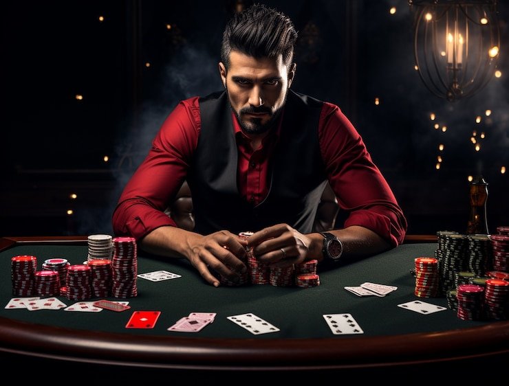 Live dealer blackjack game interface